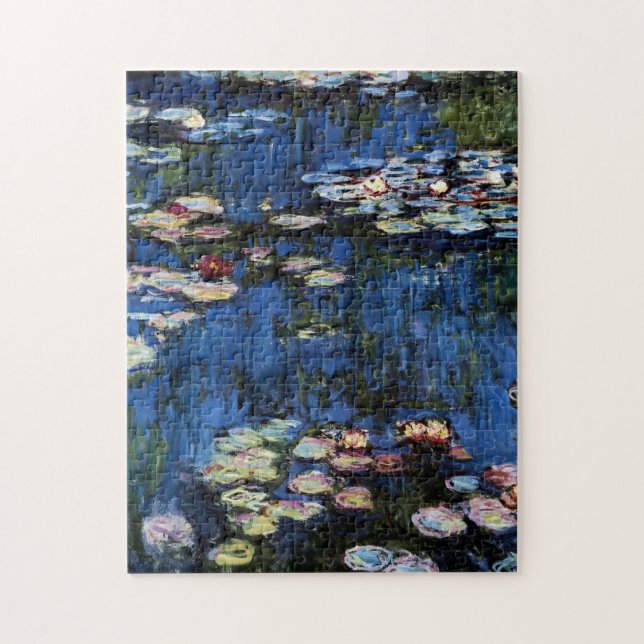 Puzzle Waterlilies; 1914 (Vertical)