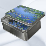 Puzzle Waterlilies by Claude Monet, Vintage Fine Art<br><div class="desc">Waterlilies by Claude Monet is a vintage impressionism fine art nature painting featuring waterlilies in a pond in Monet's garden at his home in Giverny, France. A sunny spring or summer day with the bright blue sky reflecting in the pond. Claude Monet enjoyed painting "en plein air" or "in the...</div>