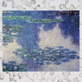 Puzzle Waterlilies en Pond por Claude Monet, arte vintage