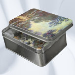Puzzle Waterlilies por Claude Monet, Bella Artes de la ép<br><div class="desc">El Waterlilies de Claude Monet es un bonito cuadro de arte natural con lirios en un estanque en el jardín de Monet, su casa en Giverny, Francia. Los reflejos de los sauces están en el agua con una puesta de sol. Claude Monet disfrutó pintando "al aire libre" o "al aire...</div>
