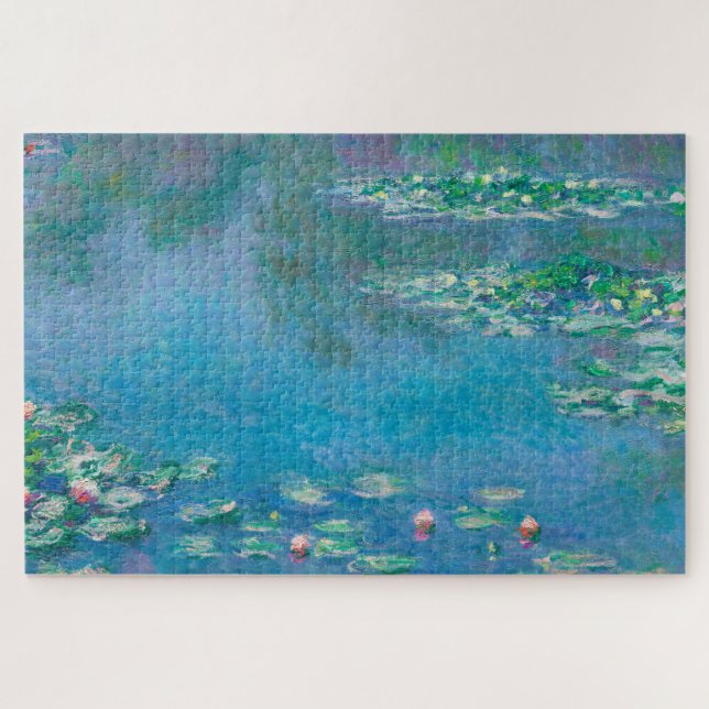 Puzzle Waterlilies por la pintura Bella Artes de Claude M (Horizontal)