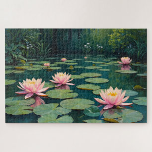 Puzzle Waterlily Pond