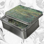 Puzzle Waterlily Pond por Claude Monet, Bella Artes de la<br><div class="desc">Waterlily Pond, de Claude Monet, es un bonito cuadro de arte de la naturaleza con flores de lirio en un estanque en el jardín de Monet, su casa en Giverny, Francia. Hermosas flores flotan en el agua y los árboles de sauce llorosos verdes bordean el estanque. Los sauces también reflejan...</div>