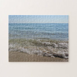 Puzzle Waves de playa de mar y arena