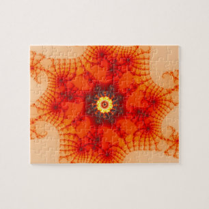 Puzzle Web de fuego - Arte fractal
