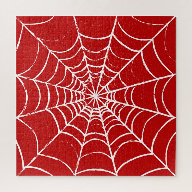 Puzzle Web roja (Vertical)