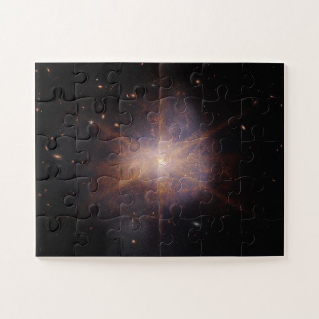 Puzzle WEBB SPACE Image Arp 220 Galaxia Interacción (Horizontal)