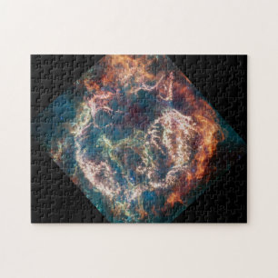 Puzzle WEBB SPACE Supernova Cassiopeia Imagen A MIRI