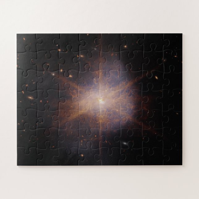 Puzzle WEBB SPACE TELESCOPE Arp 220 Galaxia Interacción (Horizontal)