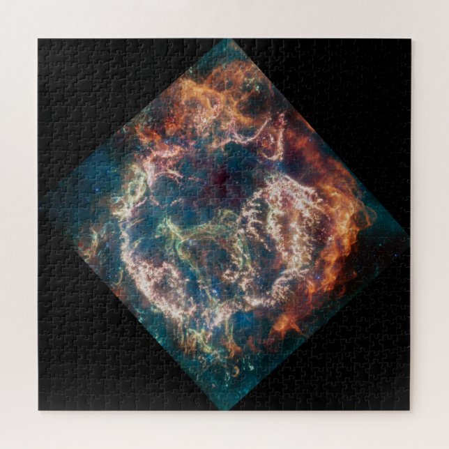 Puzzle WEBB SPACE TELESCOPE Cassiopeia A MIRI Imagen (Horizontal)