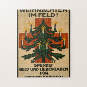 Puzzle Weihnachten Im Feld