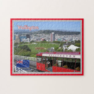 Puzzle Wellington - Cable Car - Nueva Zelanda -