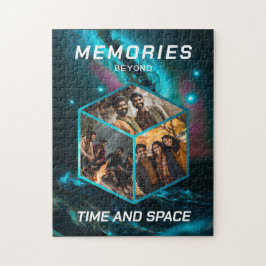Puzzle Weltraum Foto Kollage in 3D Poster