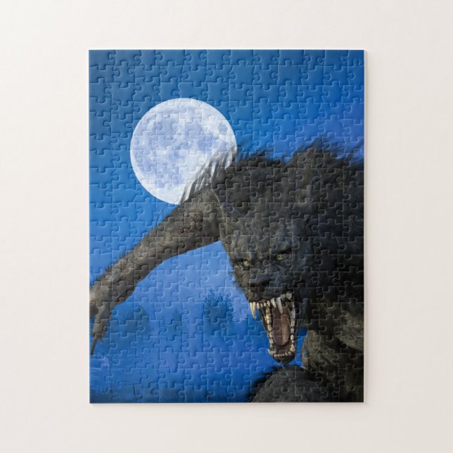 Puzzle Werewolf Full Moon (Vertical)