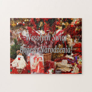 Puzzle ¡Wesołych Świąt…! Felices Navidad en wf pola