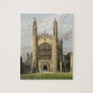 Puzzle West End de College Chapel, Cambridge de rey, de