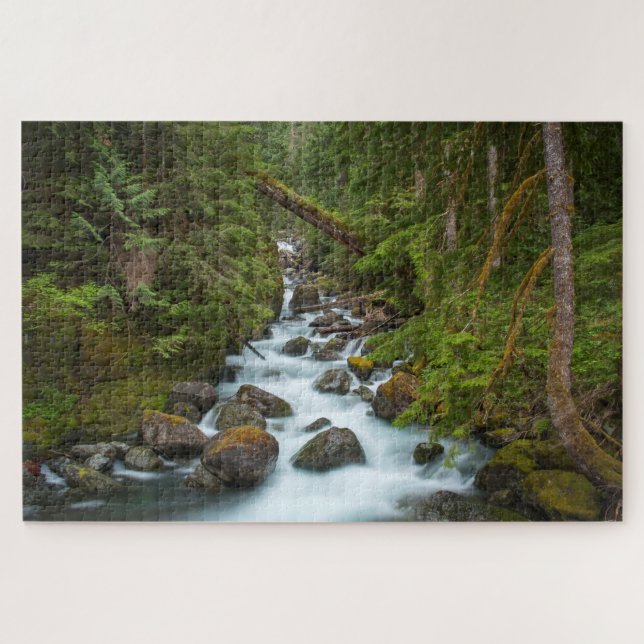 Puzzle West Fork Foss River Washington (Horizontal)
