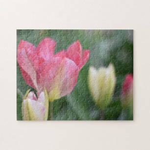 Puzzle West Side Community Garden Tulips Nueva York