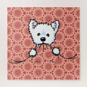 Puzzle Westie Cute Aggression KiniArt
