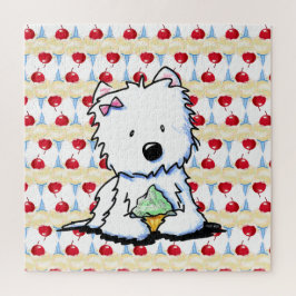 Puzzle Westie de cereza jubilosa 