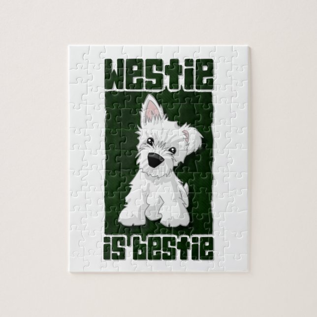 Puzzle Westie es Bestie (Vertical)