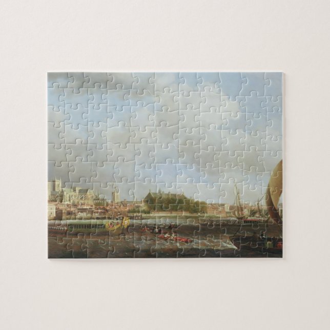 Puzzle Westminster de Lambeth, con el barg ceremonial (Horizontal)
