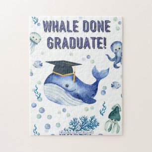 PUZZLE ¡WHALE HIZO EL GRADUADO!