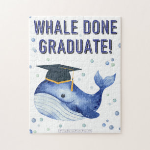 PUZZLE ¡WHALE HIZO EL GRADUADO!