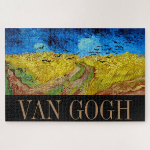 Puzzle Wheatfield con Crows, Van Gogh
