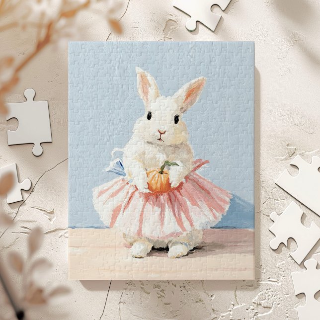 Puzzle Whimsical Ballerina Bunny Fall otoño (Subido por el creador)