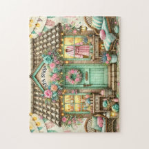 Whimsical Spa Shop Floral Cottage Relaxation