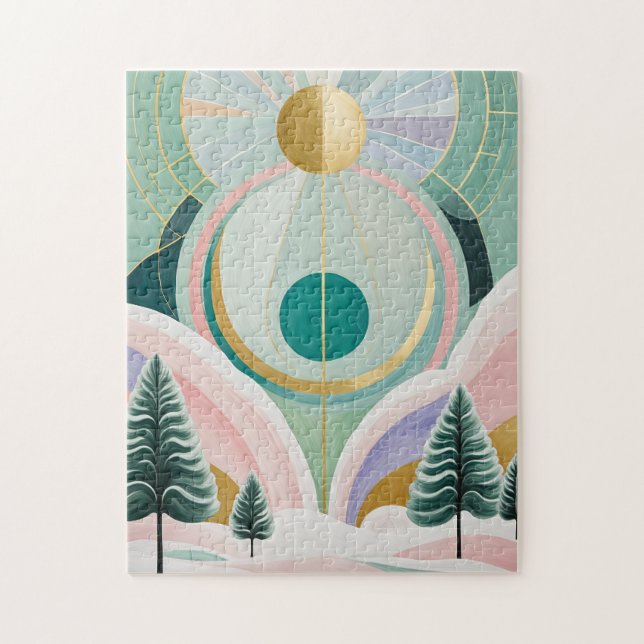 Puzzle Whimsical Winter Dreamscape (Vertical)