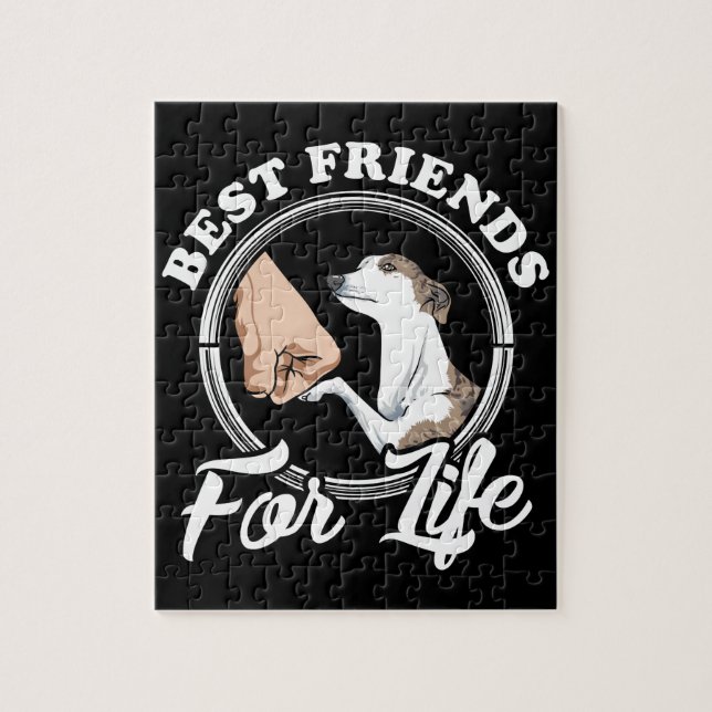 Puzzle Whippet Lover Regalos Whippet Aovers Sweat (Vertical)