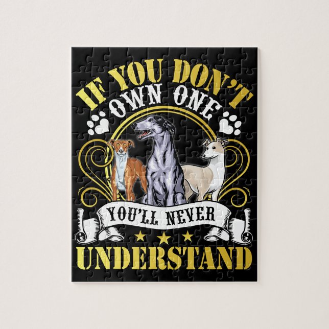 Puzzle Whippet Lover | Yo Tenía Un Whippet, Así Que Lo En (Vertical)