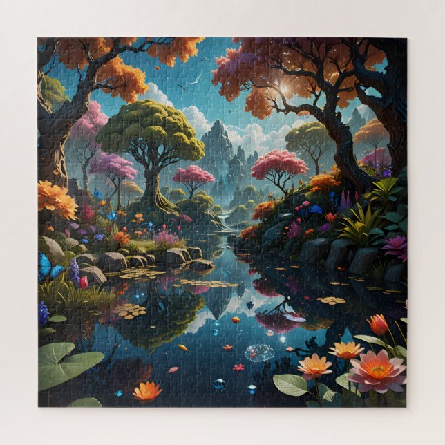 Puzzle Whispering Waterscape (Vertical)