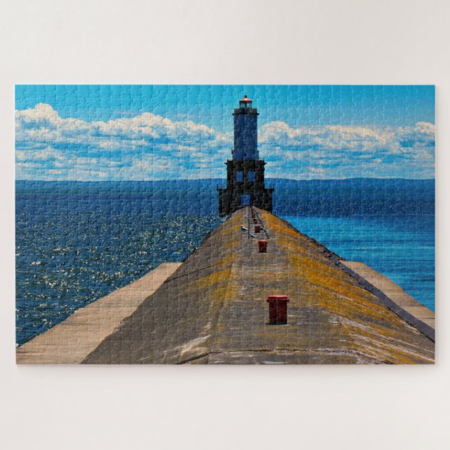 Puzzle White City Lighthouse (Horizontal)
