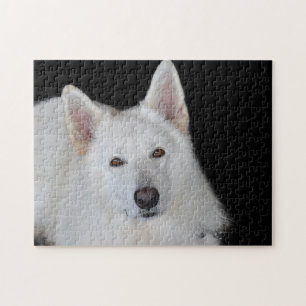 Puzzle White German Shepherd Jigsaws.