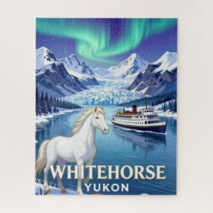 Puzzle Whitehorse Yukon Paisaje del Norte ❄️