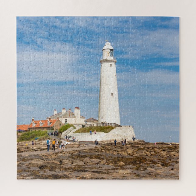 Puzzle Whitley Bay lighthouse (Vertical)