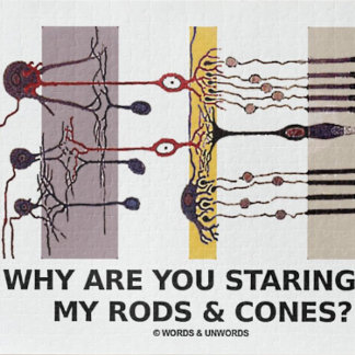 Puzzle Why Are You Staring At My Rods & Cones?