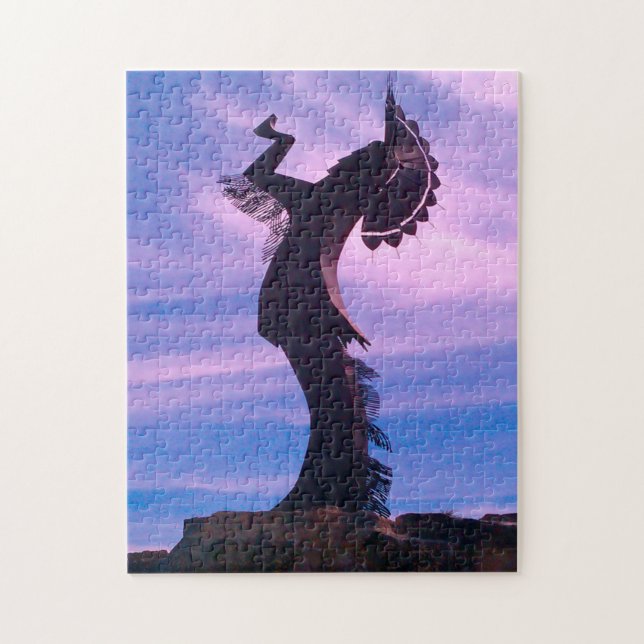 Puzzle Wichita Kansas. (Vertical)