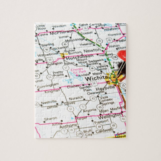 Puzzle Wichita, Kansas (Vertical)