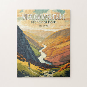 Puzzle Wicklow Mountains Parque nacional Irlanda Arte de