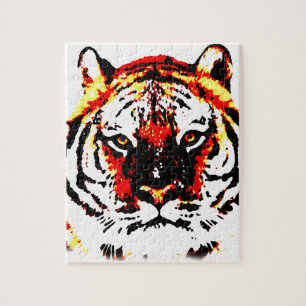 Puzzle Wild Tiger Eyes