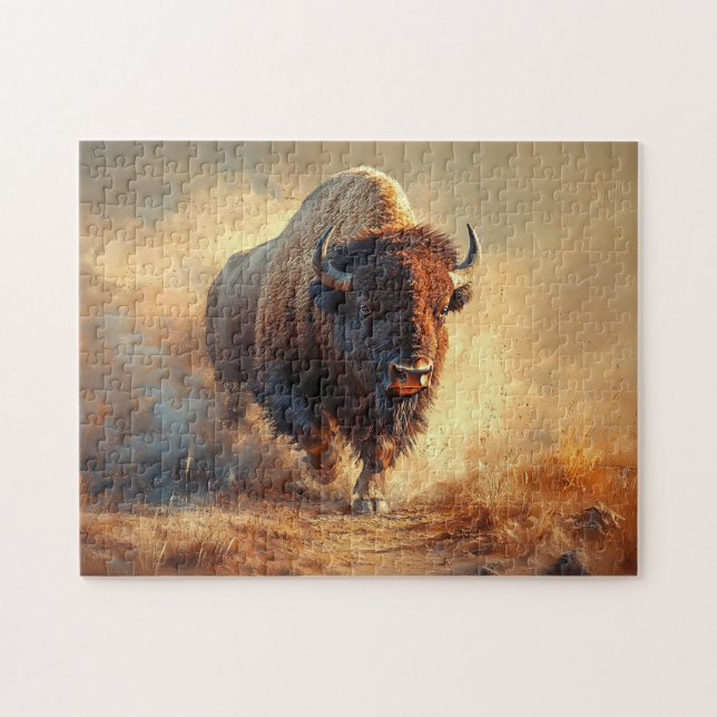 Puzzle Wild West Bison (Horizontal)