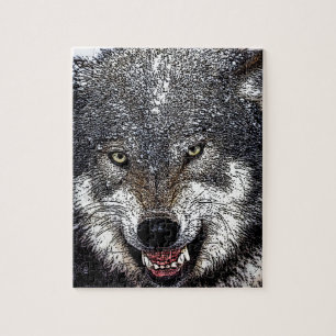 Puzzle Wild Wolf