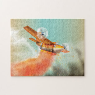 Puzzle Wildfire fire-plane Aerial firefighting