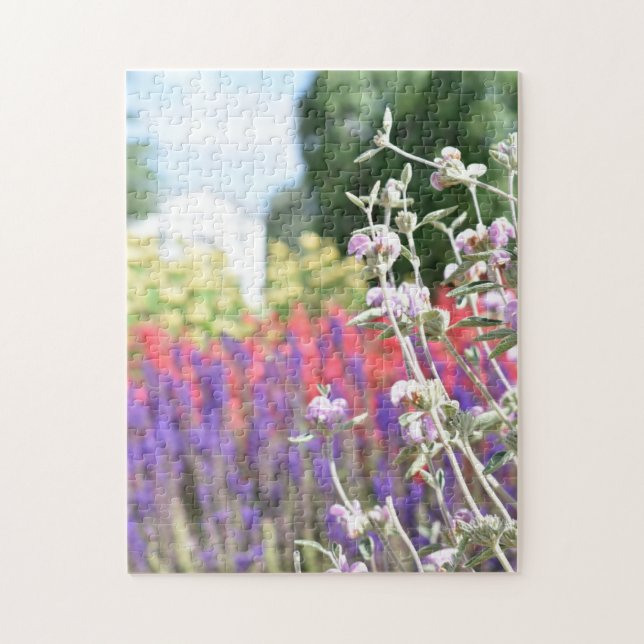 Puzzle Wildflower Garden Kew Gardens Londres Reino Unido (Vertical)