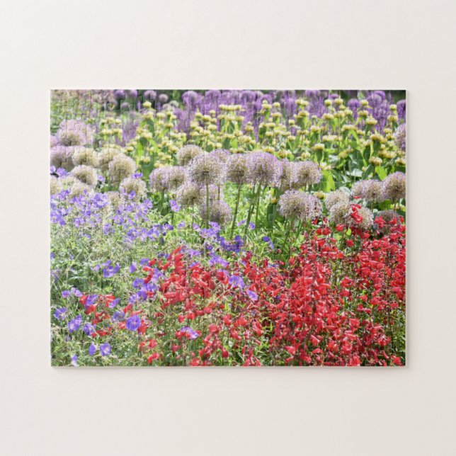 Puzzle Wildflower Garden Kew Gardens Londres Reino Unido (Horizontal)