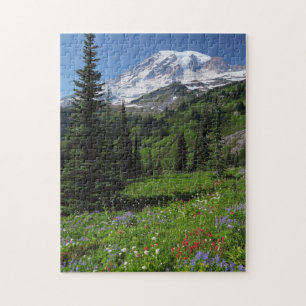 Puzzle Wildflowers en el Monte Rainier